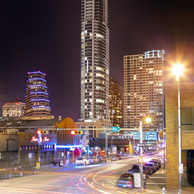 Austonian building in Austin, TX